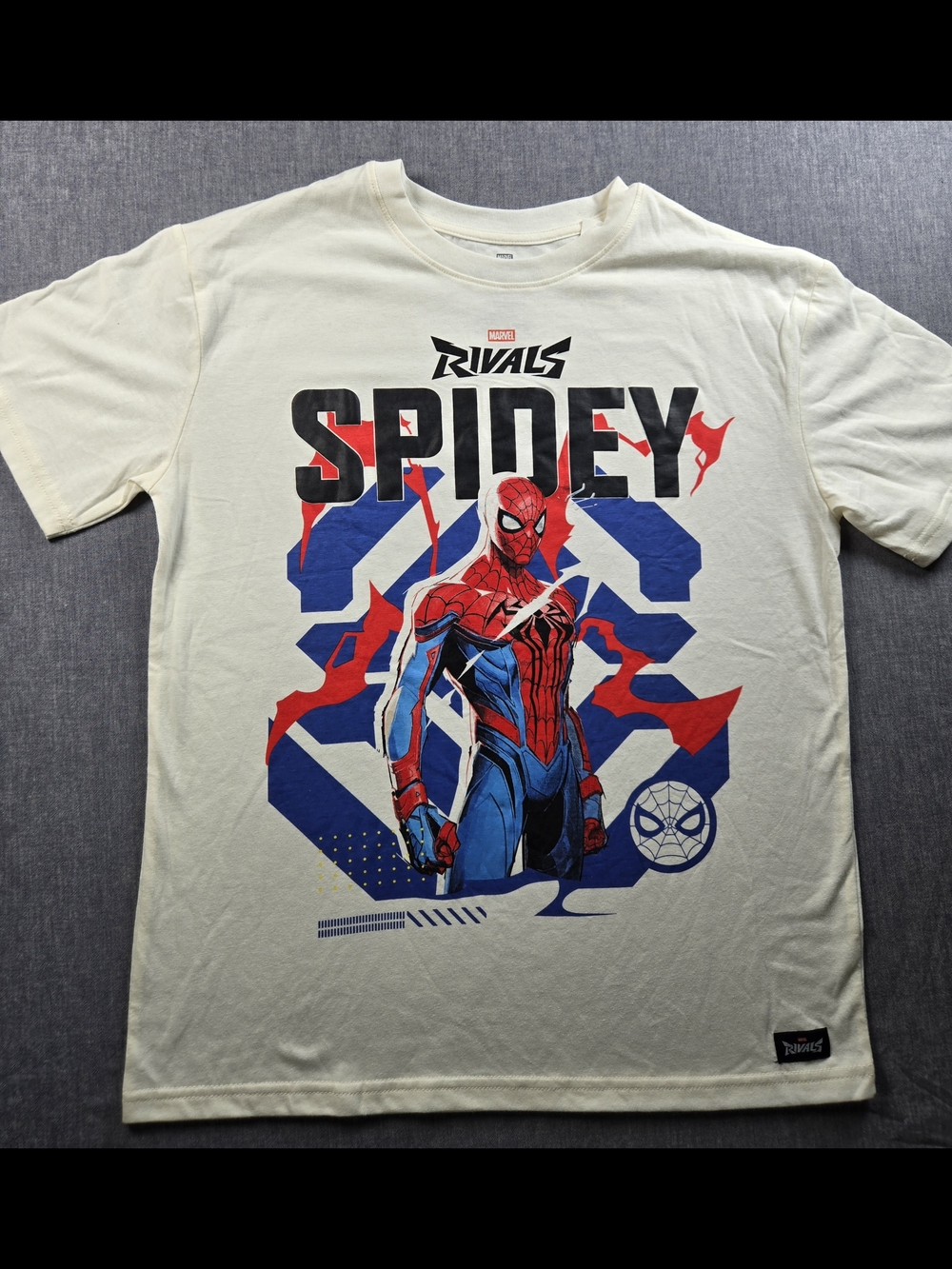 Marvel Spidey Graphic Tee - Cream/Red/Blue